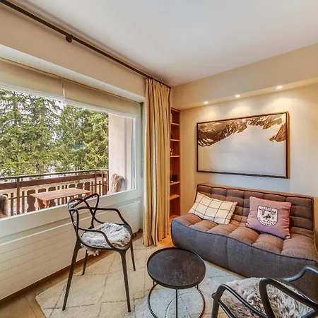 Lovely Studio In Crans' Center Exterior foto